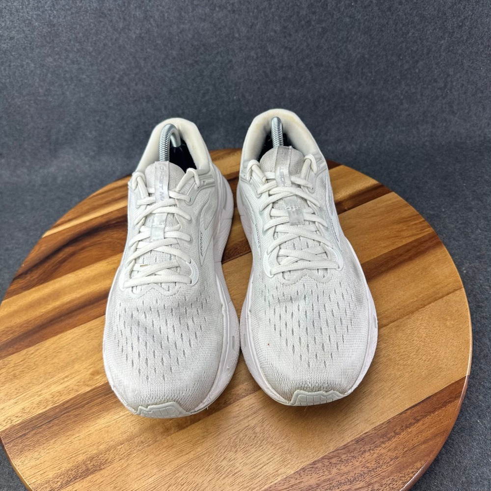 Brooks Ghost Max Womens Running Shoes White Oyster 1203951B124 Size 11 Medium B - Picture 5 of 13